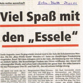 Extrablatt 24.01.2001
