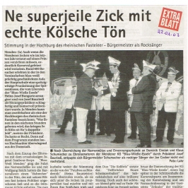 Extrablatt 23.01.2003
